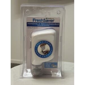 FoodSaver FreshSaver Handheld Rechargeable Vacuum Sealer Sealing System NIP